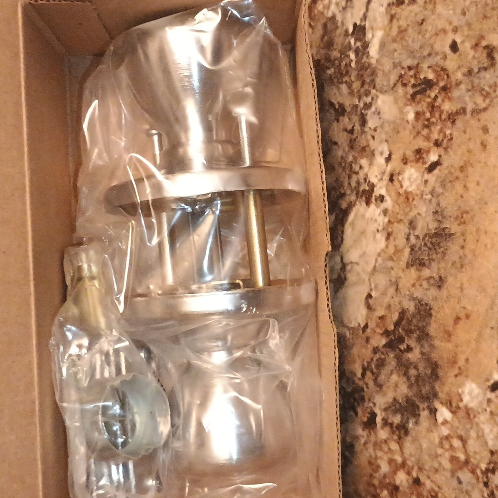 Kwikset Chrome Bed and Bath Locks New In Packaging - Picture 3 of 6